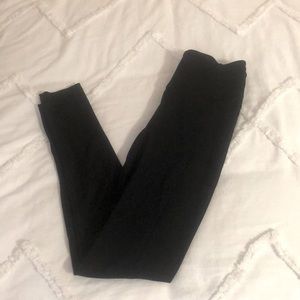 Black high rise athletic material Victoria secret leggings